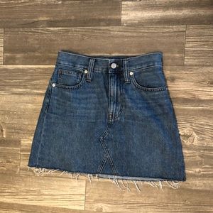 MADEWELL DENIM SKIRT